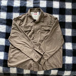 Wrangler All Terrain button up shirt